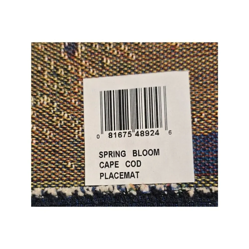 Spring Bloom Cape Cod Placemats Set Of 2 Colorful Floral Design flower power